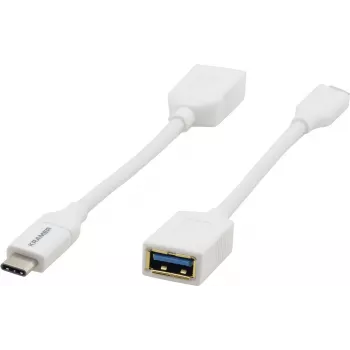 Kramer Electronics ADC-USB31/CAE USB 3.2 Gen 1 laidas, USB-C į USB-A, baltas, 0,91 m 99-97210005