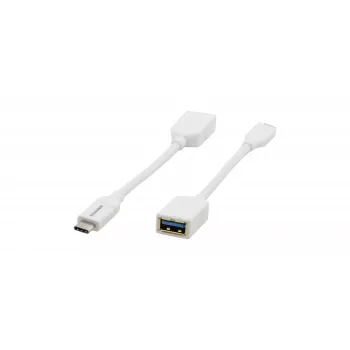 Kramer Electronics ADC-USB31/CAE USB 3.2 Gen 1 laidas, USB-C į USB-A, baltas, 0,91 m 99-97210005