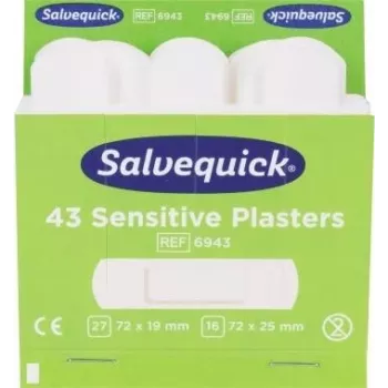 SÖHNGEN Salvequick neaustinės medžiagos pleistrai, 43 vnt., odos spalvos, hipoalerginiai, be latekso 1009943