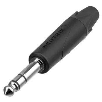 Neutrik NP3XX-NI-0 3 polių telefono kištukas, nikeliuotas