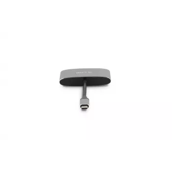 LMP USB-C Combo Hub - HDMI, 3x USB-A, USB-C PD 60W, 5Gbps, kosminio pilko aliuminio, skirta MacBook 12 inch