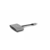 LMP USB-C Combo Hub - HDMI, 3x USB-A, USB-C PD 60W, 5Gbps, kosminio pilko aliuminio, skirta MacBook 12 inch