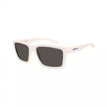 Arnette AN4346-296387 vyriški stačiakampiai akiniai nuo saulės, matinio juodo rėmelio, pilki stiklai, 57-18-140 mm