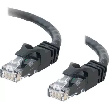 Cables2Go 0,5 m Cat6 UTP Ethernet tinklo kabelis, juodas, Snagless, PVC apvalkalas 83405