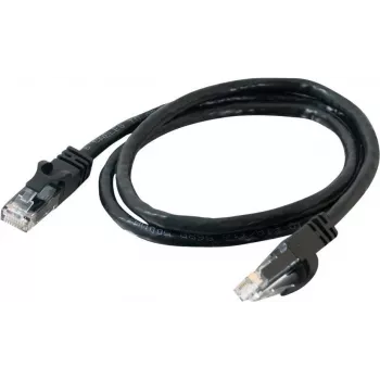 Cables2Go 0,5 m Cat6 UTP Ethernet tinklo kabelis, juodas, Snagless, PVC apvalkalas 83405