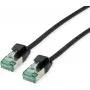 ROLINE RM U/FTP tinklo kabelis Cat.6A/Class EA SLIM juodas 2m - FTP 21.45.3355