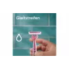 Gillette Simply Venus 3 vienkartinės skutimosi mašinėlės moterims, 3 peiliukų, MoistureRich juostelė, 6 vnt. 8006540826997