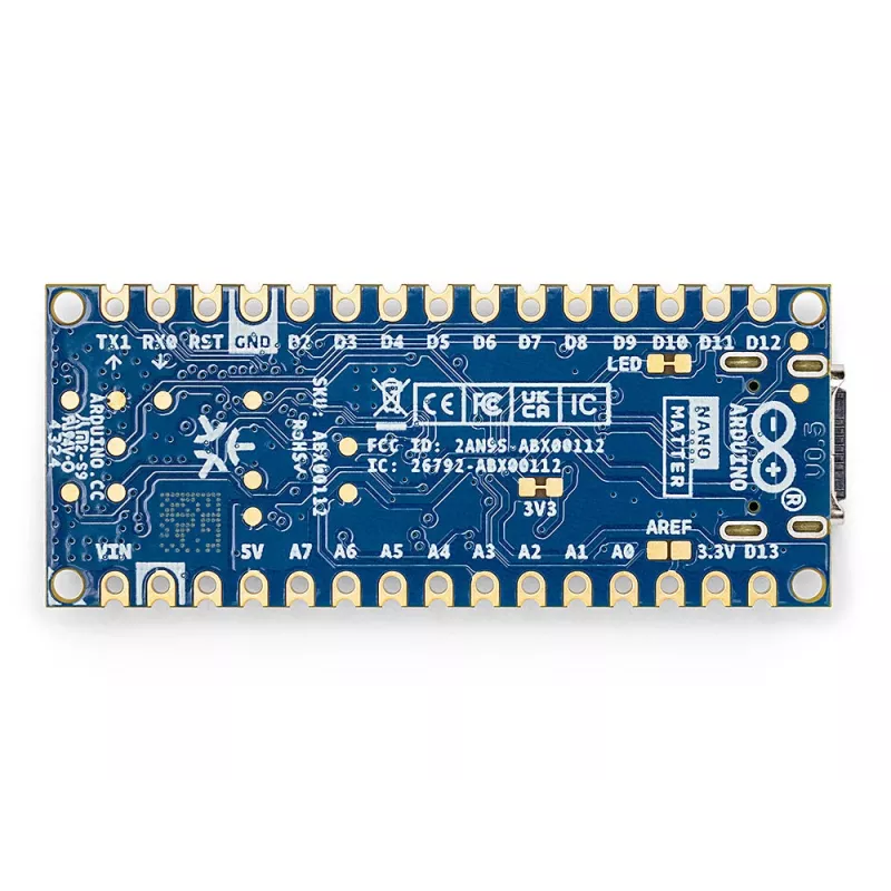 Arduino Nano Matter ABX00112 plokštė