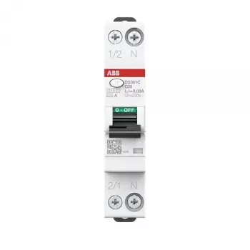 ABB DS301CA-C20/0,03 RCBO 1P+N C20 30mA 6kA 2CSR255163R1204