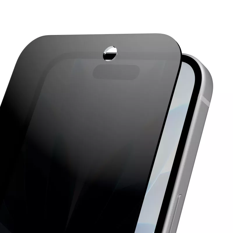 PURO grūdintas stiklas ekrano apsauga Apple iPhone 17 ir iPhone 17 Pro - 9H kietumas, 0,33 mm, be burbuliukų, prieš pirštų atspaudus PUSDGPRIPHONE1763
