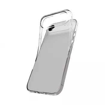 Puro Ultra-Slim TPU dėklas, skirtas Apple iPhone 17 Air, permatomas 0,3 Nude
