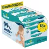 Pampers Aqua drėgnos kūdikių servetėlės, 18 pakuočių, 1080 vnt.