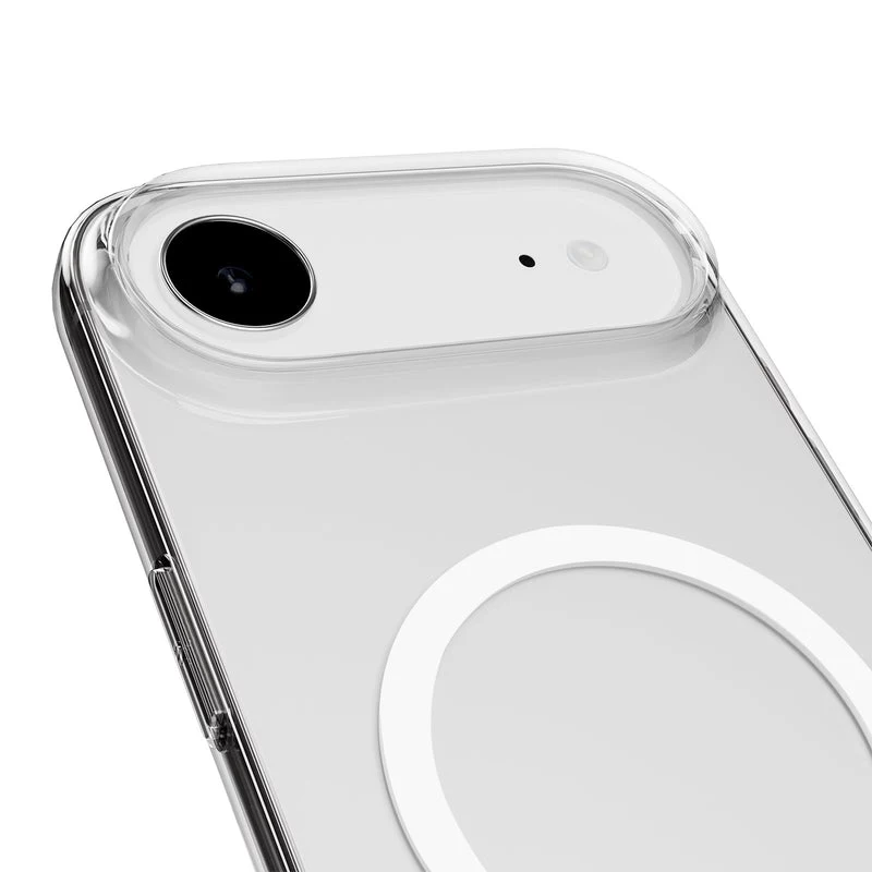 PURO permatomas dėklas Apple iPhone 17 Air - atsparus įbrėžimams, MagSafe, skaidrus PUIPC176603MAGTRGRS