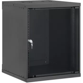 Intellinet 19 inch Tinklo sieninis spintelė, Basic Line, 12U, 560 mm gylio, juoda RAL 9005 716758