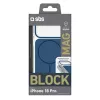 SBS Block Case dėklas iPhone 18 Pro su MagSafe - mėlynas