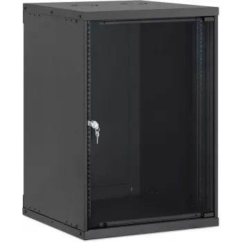 Intellinet 19 inch sieninis tinklo spintelė, Basic Line, 15U, 560 mm gylio, juoda RAL 9005 (716772)
