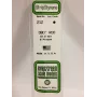 Evergreen 212 polistireno strypai 2 mm x 350 mm, 6 vnt.