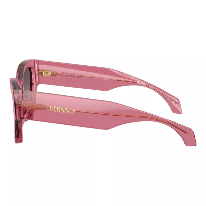 Versace moteriški akiniai nuo saulės VE4492U551646 Havana rudi kvadratiniai 53mm