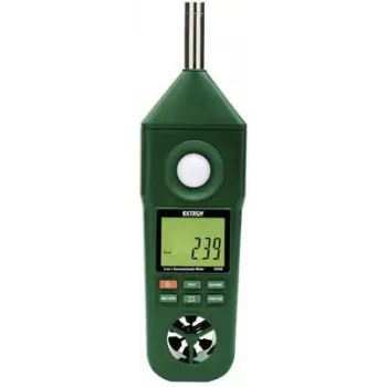 Extech EN300 5-in-1 aplinkos matuoklis: anemometras, higrometras, liuksmetras, termometras, garso lygio matuoklis