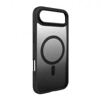 Puro Icon dėklas Apple iPhone 15 Pro Max, juodas TPU, MagSafe PUIPC1766GRADBLK