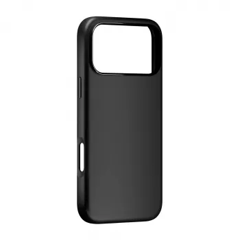 PURO Icon Magnetic dėklas Apple iPhone 17 Pro Max juodas, suderinamas su MagSafe