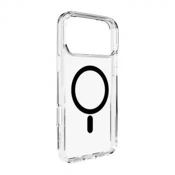 Puro Schutzhülle Cover für Apple iPhone 17 Pro Max permatomas juodas MagSafe