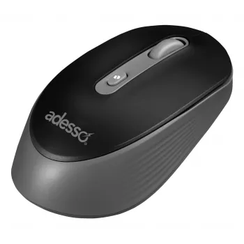 Adesso iMouse A30B belaidė optinė pelė, juoda-pilka, 4 mygtukai, 1200 DPI