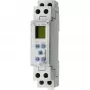 FINDER 127100240000 skaitmeninis programuojamas laiko jungiklis, 1 perjungiamasis kontaktas 16A, 24V AC/DC, DIN bėgiui