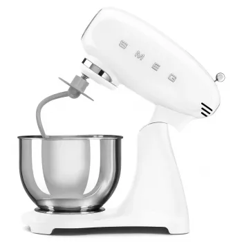 Smeg SMF05WHEU 50-ųjų stiliaus stalinis mikseris, baltas