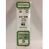 Evergreen 226 polistirolo vamzdelis, 4,8 mm x 350 mm, 4 vnt. rinkinys