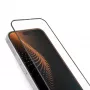SBS Mobile grūdinto stiklo ekrano apsauga Apple iPhone 16 / iPhone 15 / iPhone 15 Pro - 9H kietumas, atsparus įbrėžimams, oleofobinė, be burbuliukų, 1 vnt. TED3OSCRGLIP1661