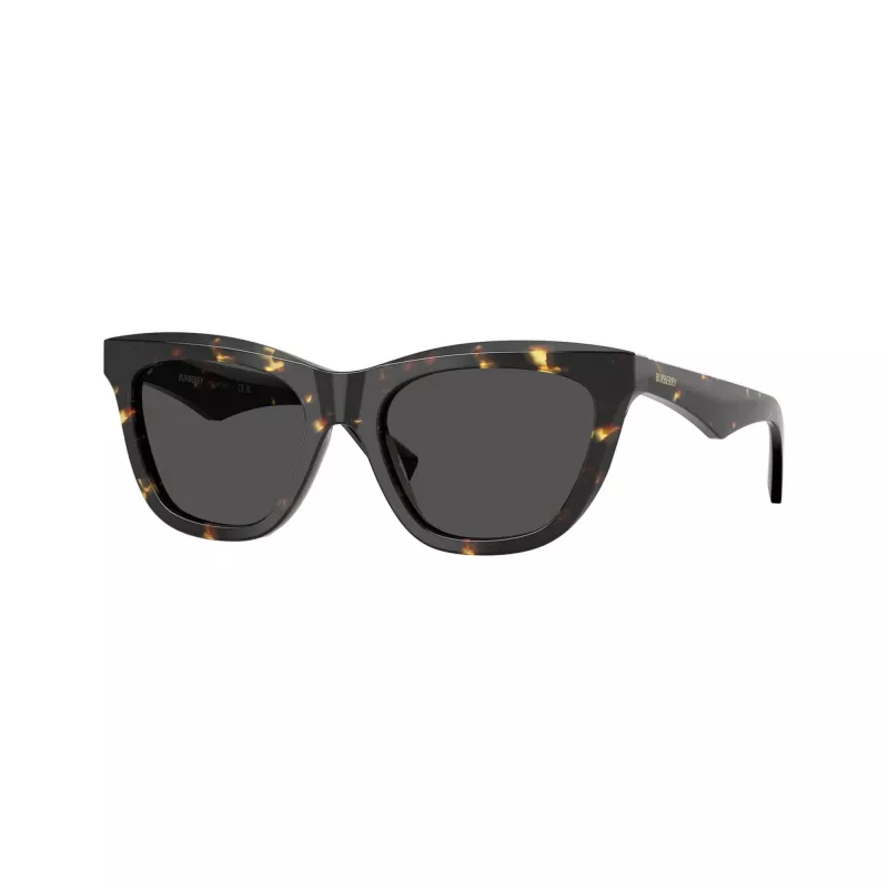 Burberry BE4435F412187 moteriški kvadratiniai akiniai nuo saulės, Havana/Dark Grey, 53mm
