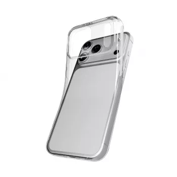 PURO Nude 0,3 permatomas TPU dėklas Apple iPhone 17 Pro Max