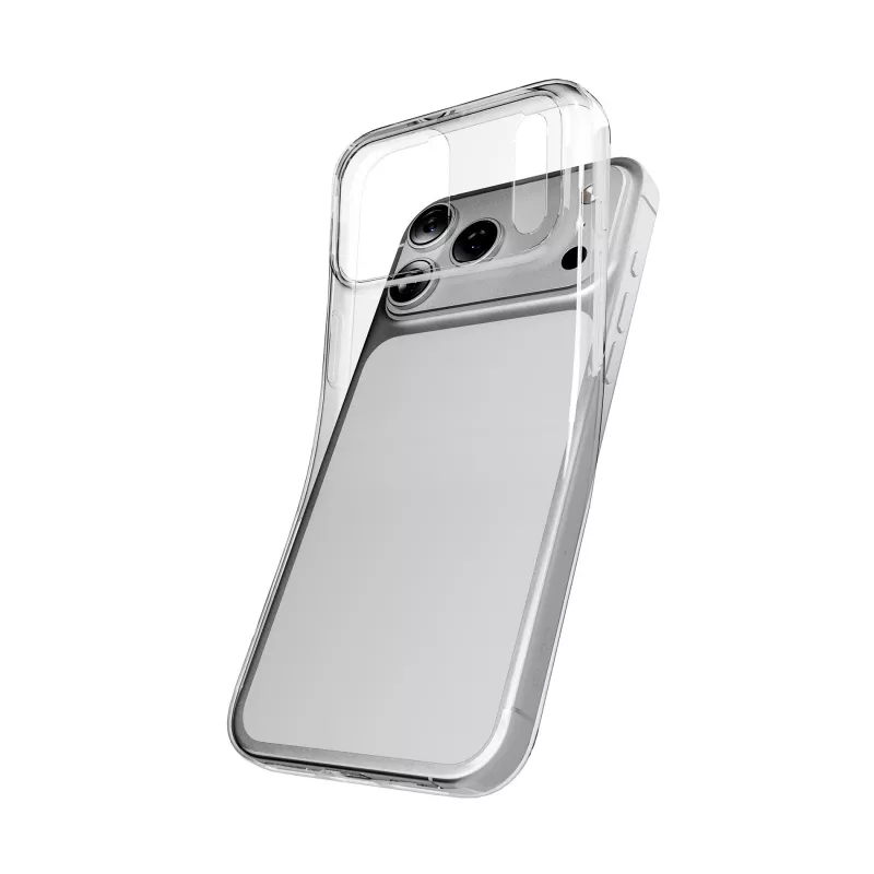 PURO Nude 0,3 permatomas TPU dėklas Apple iPhone 17 Pro Max