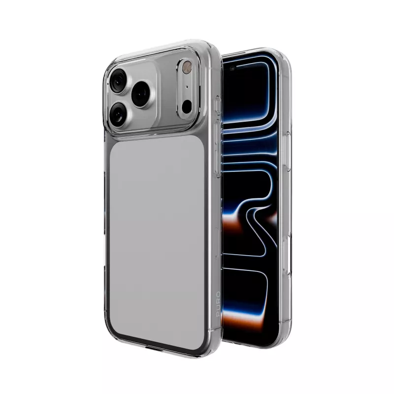 PURO Nude 0,3 permatomas TPU dėklas Apple iPhone 17 Pro Max