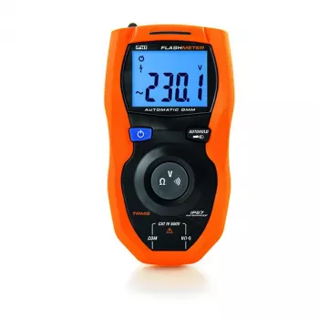 HT Instruments Flashmeter skaitmeninis multimetras, atsparus vandeniui (IP67), CAT IV 600V, 4000 rodmenų, True RMS 1010605
