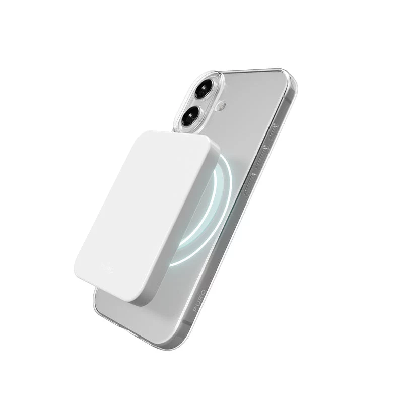 Puro Icon Mag permatomas MagSafe dėklas, skirtas Apple iPhone 17 (6,3 inch)