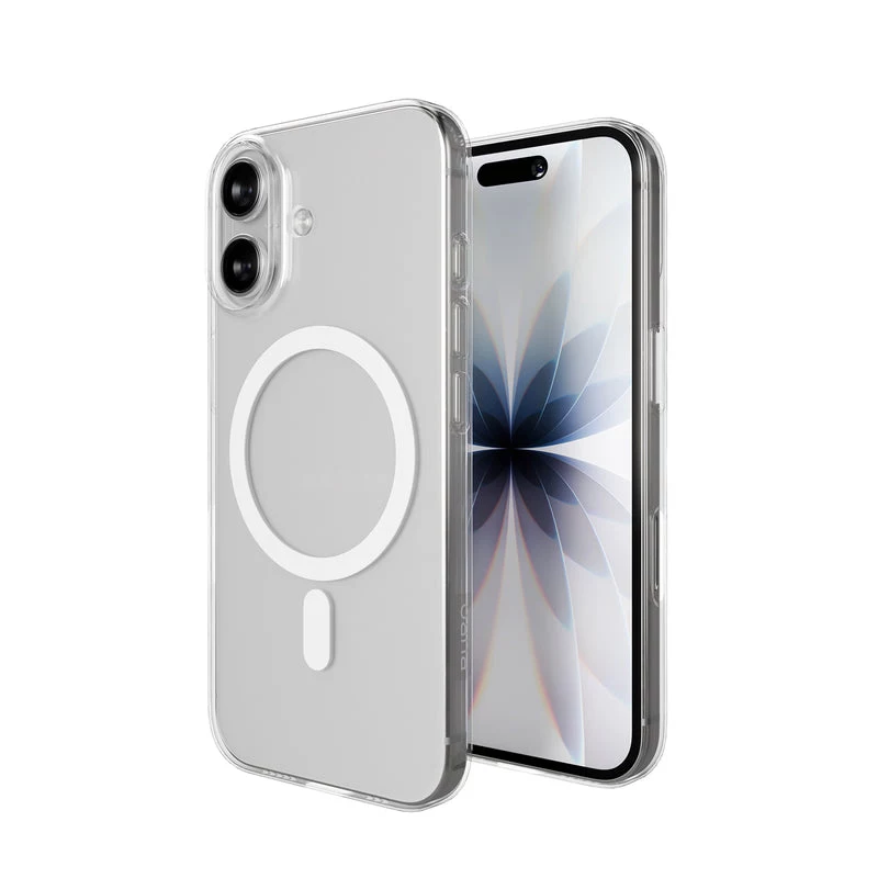 Puro Icon Mag permatomas MagSafe dėklas, skirtas Apple iPhone 17 (6,3 inch)
