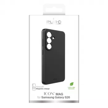 SBS Mobile Icon Mag dėklas Samsung Galaxy S26 - juodas PUSGS26ICONMAGBLK