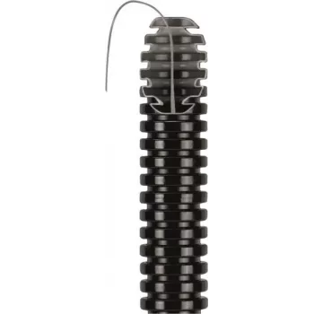 GEWISS DX15125R lankstus gofruotas vamzdis 25mm juodas 75m su pravėrimo viela