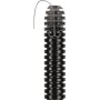 GEWISS DX15125R lankstus gofruotas vamzdis 25mm juodas 75m su pravėrimo viela
