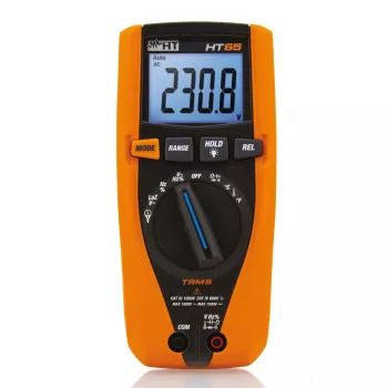 HT Instruments HT65 skaitmeninis multimetras CAT III 1000V CAT IV 600V 4000 rodmenų 1010345