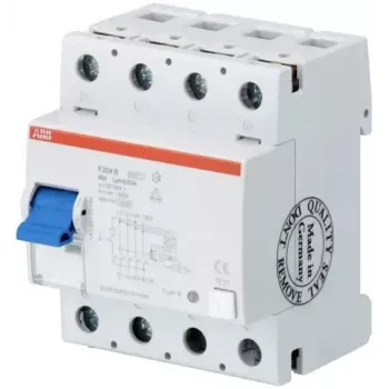 ABB F204B-125/0,3L 4P 125A 300mA B tipo selektyvus liekamosios srovės jungtuvas 2CSF204523R3950