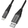 OtterBox Premium Lightning į USB-A kabelis 1m juodas 78-52643