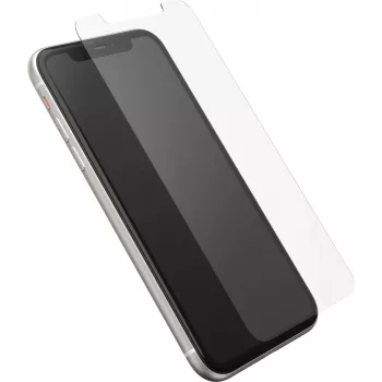 OtterBox Alpha Glass ekrano apsauga, skirta Apple iPhone 11 / XR - grūdintas stiklas, 9H kietumas, atsparus įbrėžimams, atsparus dužimui, suderinamas su dėklu, lengvas montavimas 77-65975