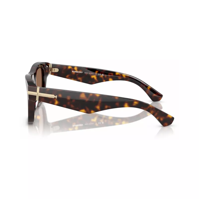Burberry vyriški akiniai nuo saulės BE4438U300273, Havana rėmelis, Brown Gradient lęšiai, 53/19/145 mm
