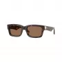 Burberry BE4443-300273 moteriški katės akies formos akiniai nuo saulės, Havana rėmelis, rudi gradientiniai lęšiai, 55mm