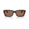 Burberry BE4443-300273 moteriški katės akies formos akiniai nuo saulės, Havana rėmelis, rudi gradientiniai lęšiai, 55mm