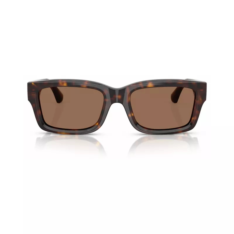 Burberry BE4443-300273 moteriški katės akies formos akiniai nuo saulės, Havana rėmelis, rudi gradientiniai lęšiai, 55mm