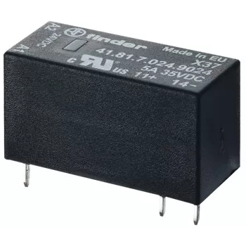 Finder 41.81.7.024.9024 Kietojo kūno relė su optronu 5A DC 24V